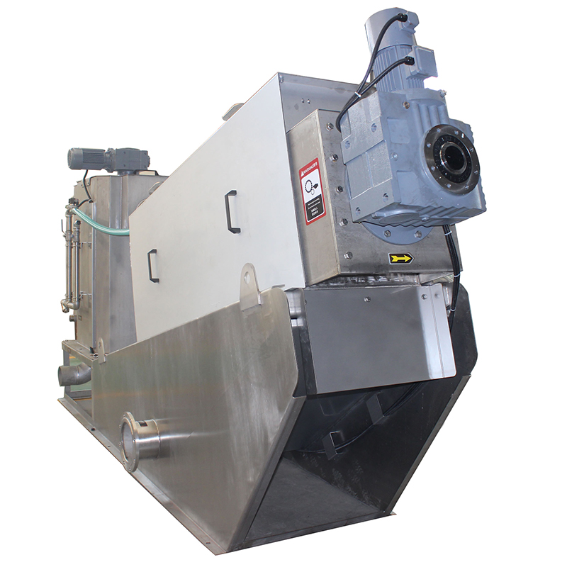 Screw Filter Press Sludge Dewatering ST302